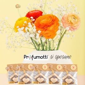 Un matrimonio perfetto e profumato con i Profumotti&reg;