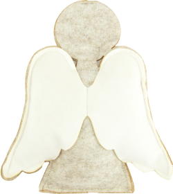 Profumatore angelo beige con lana 100%