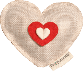 Profumatore cuore naturale