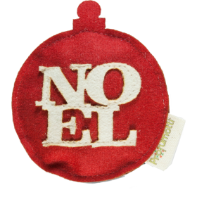 Profumatore palla di Natale Noel rosso