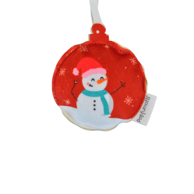 Profumatore palla di Natale Pupazzo di Neve